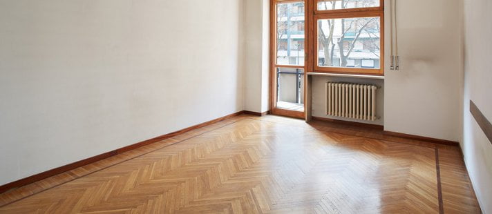 Karndean flooring in a flat